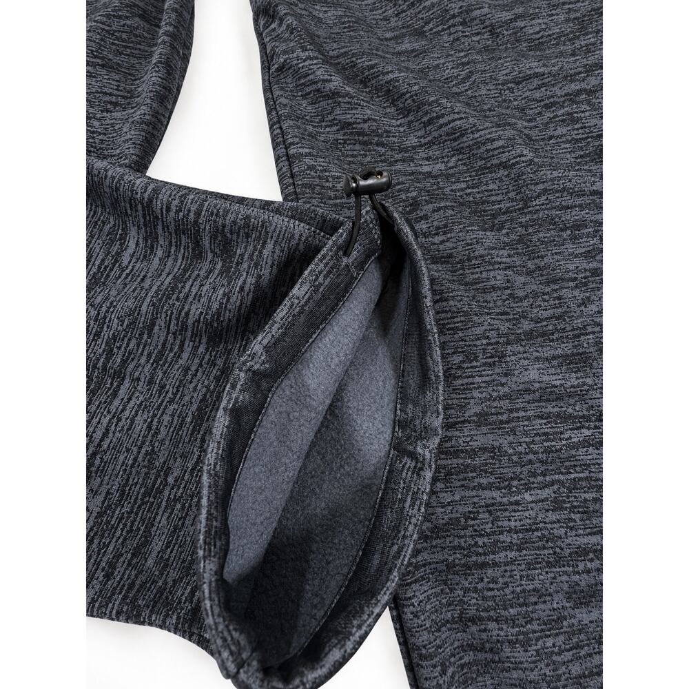 AND1 Men’s Athletic Sweatpants Charcoal Gray Heathered Straight Leg Size XXL - Picture 9 of 10